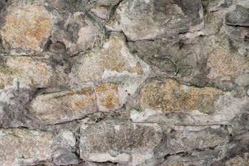 old stones gray wall