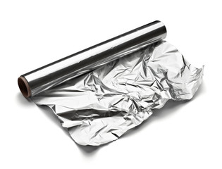 aluminum foil food kitchen silver