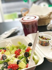 Colorful Salad on Table