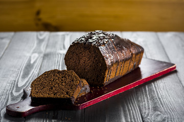 Brownie - homemade chocolate cake