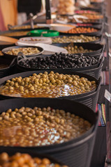 olives on market