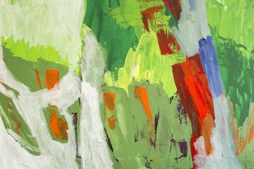 Detail of the Painting as a Background