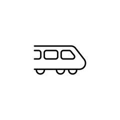 express train icon on white background