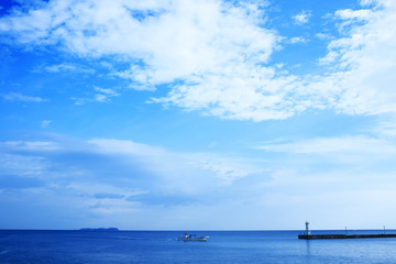 Obraz premium 海と空