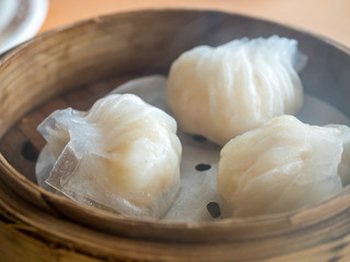 Chinese dumpling as breakfast or lunch