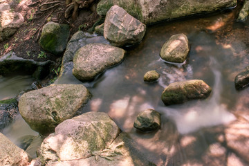 Creeks under long exposure