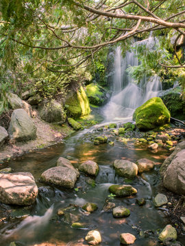 Waterfalls and creeks under long exposure