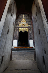 Fototapeta na wymiar Wat phan tao, chiangmai, thailand.