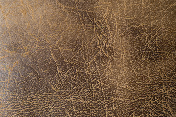 Closeup brown leather texture