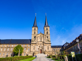 Naklejka na ściany i meble Michaelsberg Abbey, Bamberg, Germany 