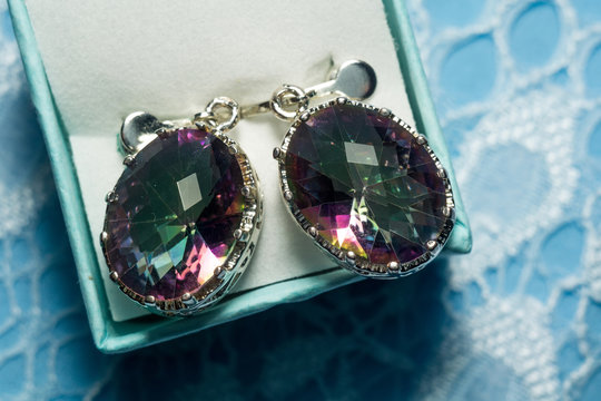 Mystic Topaz Earrings