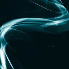 Abstract dynamic background, futuristic wavy illustration 