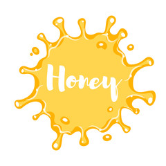 cartoon style honey blot