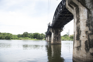 Bridge over the River Kwai in Thailand