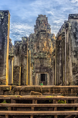 Obraz premium Cambodia, Siem Reap, Angkor Thom - Bayon Temple