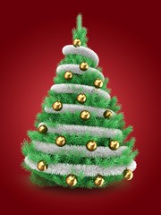 3d Christmas tree