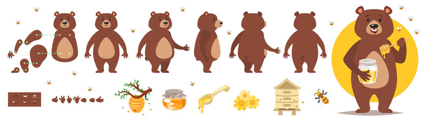 bear character for animation © thruer