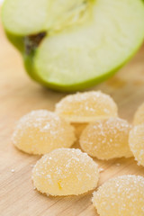 Homemade apple marmalade candy