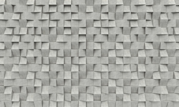 3d concrete geometric background