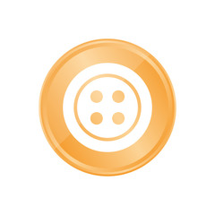 Bronze Münze - Knopf