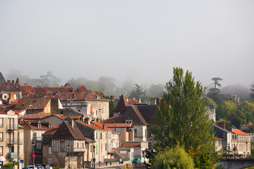 Picturesque view of Perigueux town in France