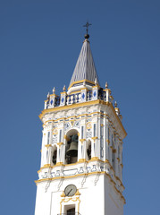 Torre de la Iglesia de San Juan Bautista / Tower of the Church of San Juan Bautista. La Palma del Condado. Huelva