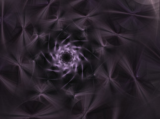 Abstract multicolored illustration on a dark background