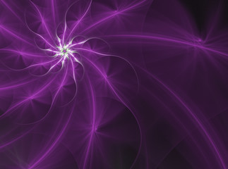 Abstract multicolored illustration on a dark background