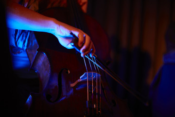 Cello Closeup Bühne