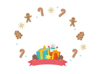 クリスマス　オーナメント　イラスト