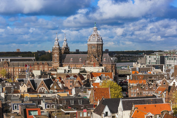 Fototapeta na wymiar Amsterdam cityscape - Netherlands