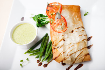 Chicken breast with rice