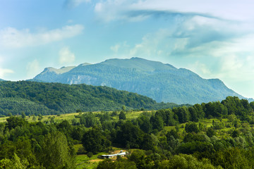 Buila Vanturarita massif in Romanian Carpathians