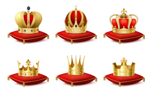Heraldic  Crowns Set