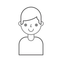 portrait man repair assistance character work vector illustration