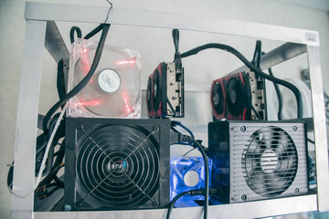 home mining farm for bitcoin and cryptocurrency money