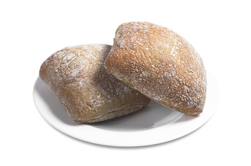 Loaves of bread ciabatta