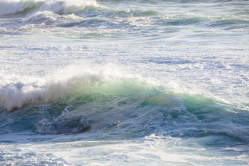 Atlantic ocean big waves