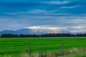 Naklejka premium Something from heaven, Foreground is blur
