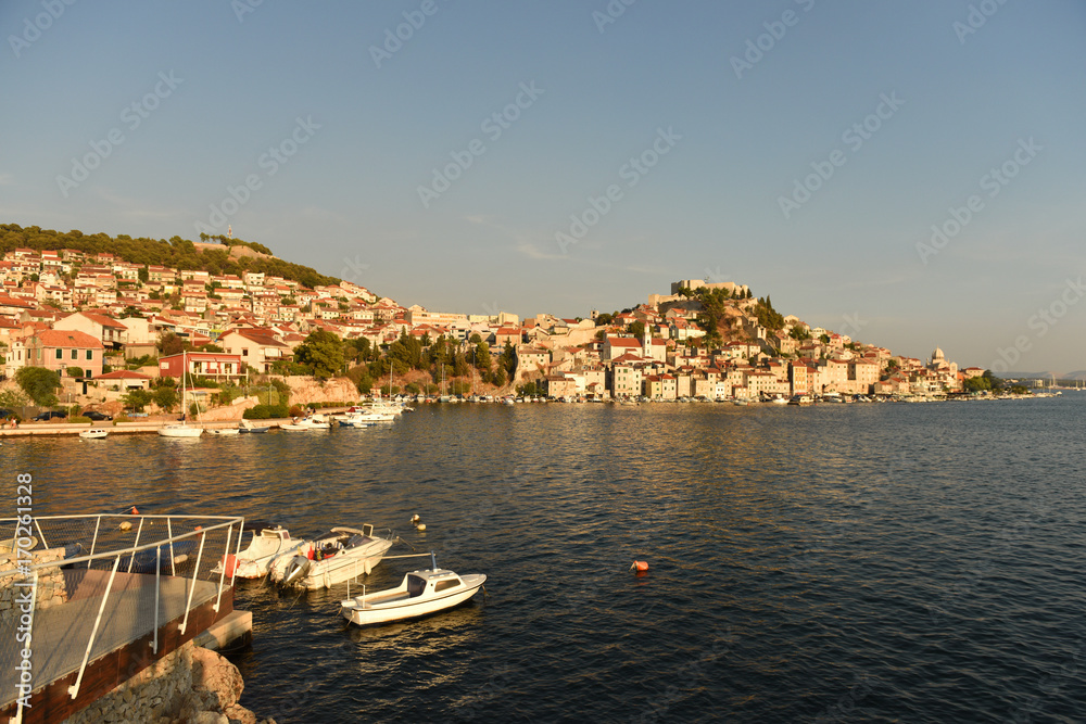 Wall mural sibenik, croatia