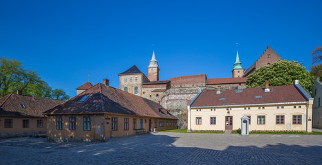 Akershus Fortress in Oslo, Norway
