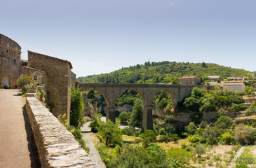 Emblematic streets of ancients french villages