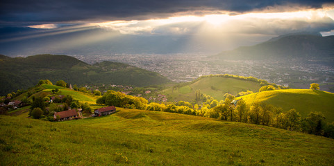 Grenoble vu de Venon