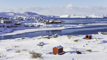 view of Illulissat, Greenland © Sarah