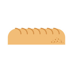 bread leaf bakery pastry product fresh vector illustration