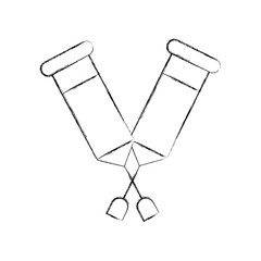 cannula instrument healthcare catheter donation vector illustration