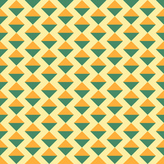 Abstract geometric pattern. Vector background with old-fashioned colors.