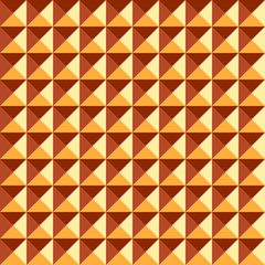 Abstract geometric pattern. Vector background with brown colors.