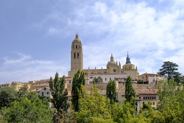 Fototapeta na wymiar Segovia, Spain.