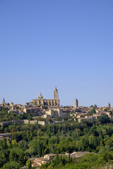 Fototapeta na wymiar Segovia, Spain.